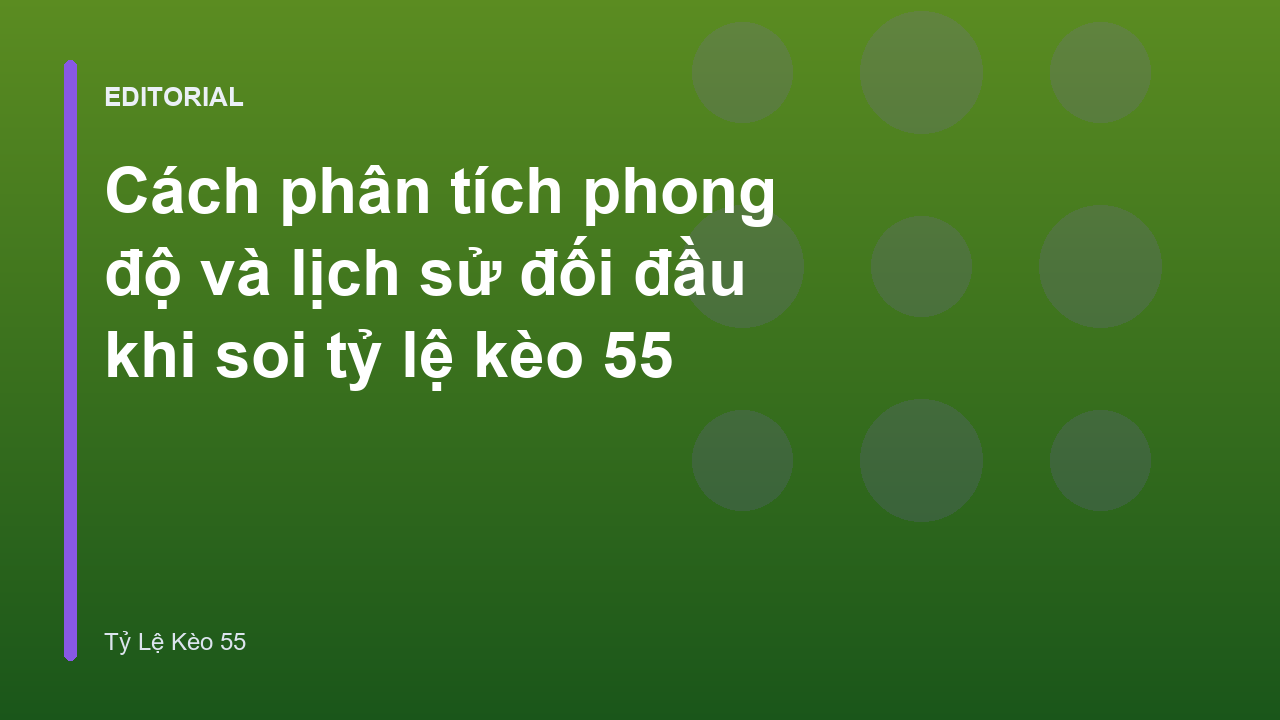 Phân tích phong độ đội bóng khi soi kèo